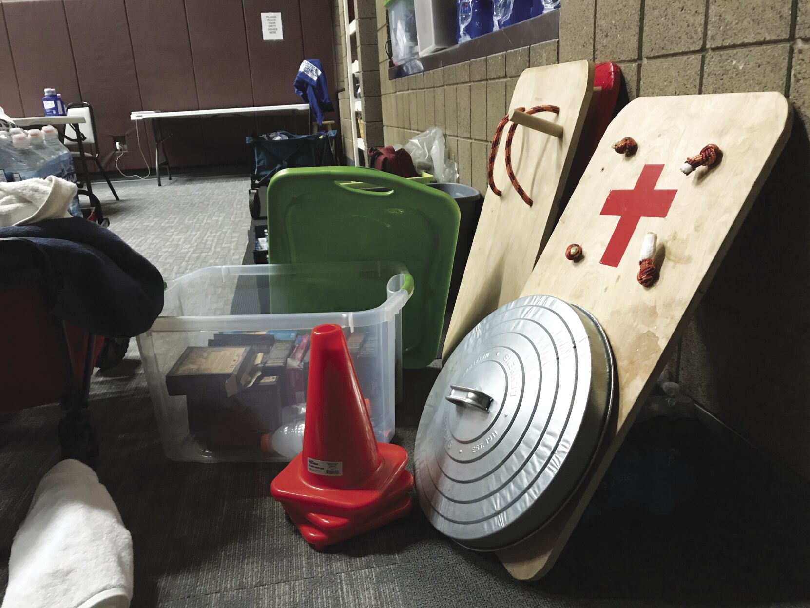 Brooklyn Center Protests - Medic gear